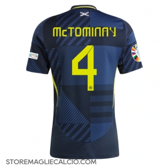 Scozia Scott McTominay #4 Maglia Gara Casa Repliche Europei 2024